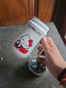 Hello Kitty Mug with Lid