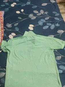 Vintage Green Polo Shirt