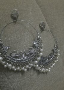 Peacock Earrings (Hoops)