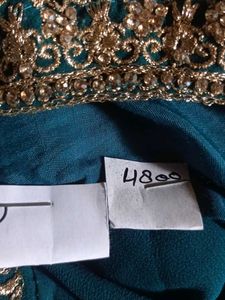 Teal Embroidered Kurta Set