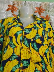 Banana Print Shirt