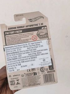 Hot Wheels Gordon Murray T.33