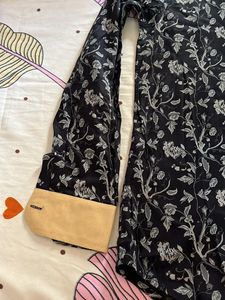 Men Black Floral Shirt