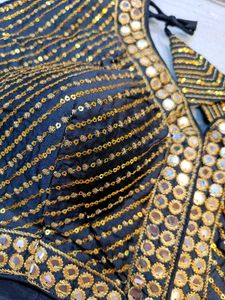 Black Designer Blouse