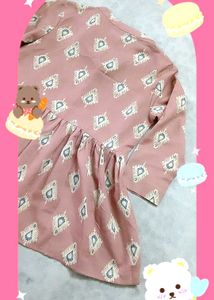 Pink Short Kurti 💗