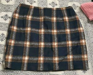 Plaid Mini Skirt