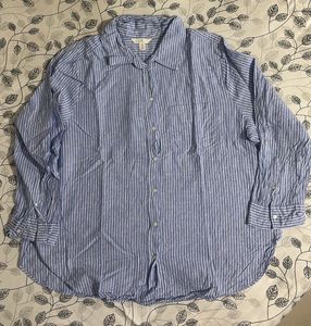 H&M Cotton Linen oversized shirt
