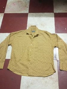 Vintage Floral Button-Down Shirt