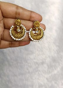 Gold Colour Plated Earrings