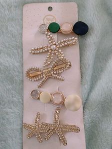 Korean Hair Clip Set