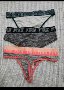 PINK Thong Panties Bundle