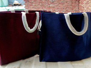 Reusable Shopping Tote Bags (Set of 2)