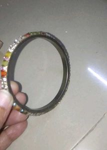 Vintage Rhinestone Bangle Bracelet