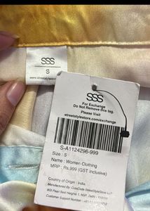 Tie Dye Satin Shirt