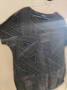 Geometric Print Top