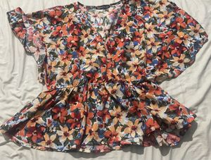 Floral Print Top