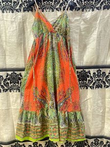 Paisley Y2K Printed Sundress