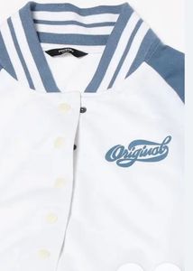 Colour block winter jacket