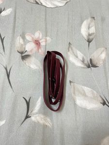 Burgundy Shoulder Bag