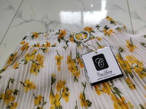 Floral Skirt For Womens