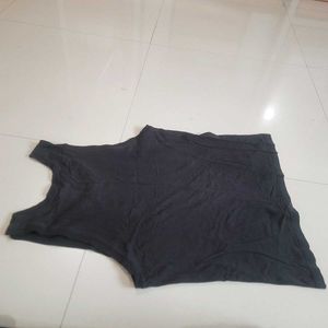 Black Tank Baniyan - Size M
