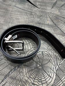 Tommy Hilfiger Black Leather Belt