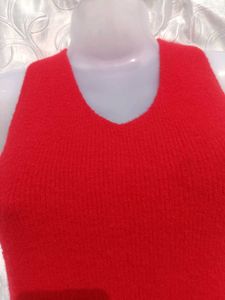 Y2k Red Peplum Sweater ♥️