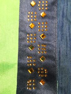 Fluorescent Green Designer Saree with Blouse