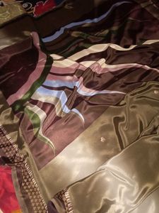 Elegant Brown Printed Saree