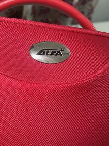 ALFA Maroon Vanity Box For Womens