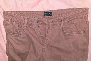 Brown Baggy Fit Jeans