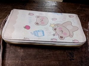 Cute Bear Pattern Wallet