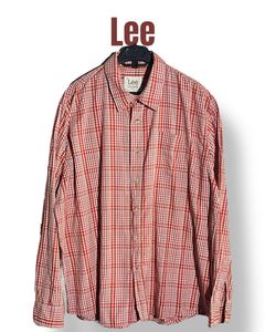 Lee Red Plaid Shirt