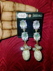 Earrings New Not Used No Damage