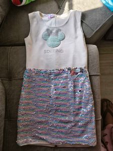 Girl's Dress &amp; Shrug Set