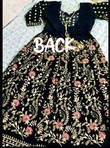 Elegant Embroidered Anarkali Dress