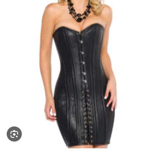 Long Corset Dress With Boing