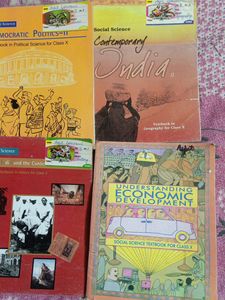 Ncert Set Of All Sst 10th Textbooks
