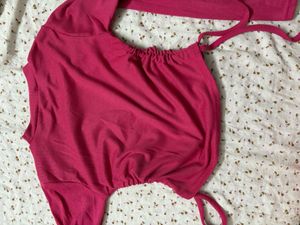 Pink Long Sleeve Top