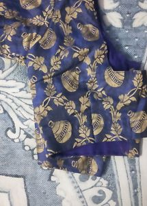 Blue Saree