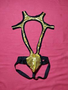 Men One-Piece Bodysuit Size L