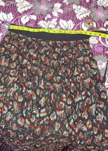 BUTTERFLY 🦋 TOP AND SKIRT FULL RESAH WORK