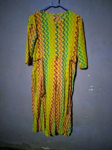 Colorful Printed Kurta