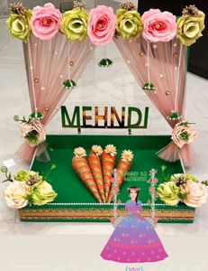 Haldi Platter, Mehndi Platter, Engagement Platter