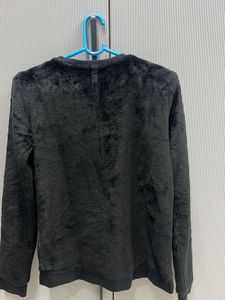 Black H&amp;M Cat Print Sweater Unisex
