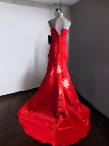 Red Dress With Black Bow