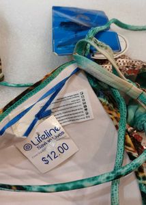 Sequin Bikini Top 34 to 36