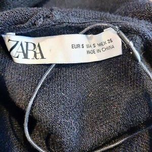 Zara Charcoal Knit Maxi