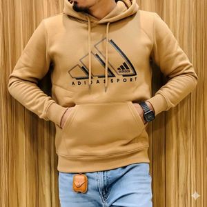 Adidas Black Graphic Hoodie