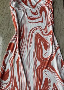 Y2K Marble Print Mini Bodycon Dress